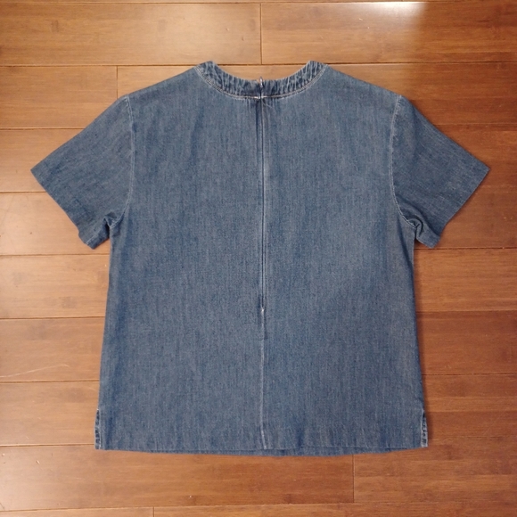Calvin Klein Y2K denim top - Picture 3 of 13